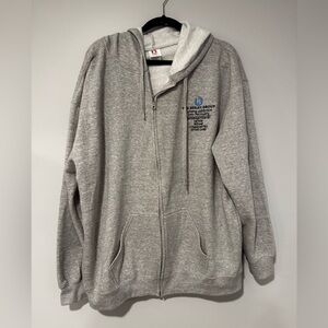 Ken Seeley Group Intervention 2XL Zip Up Sweatshirt Hoodie Grey Addiction